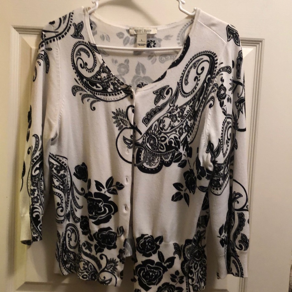 White House Black Market cardigan size large